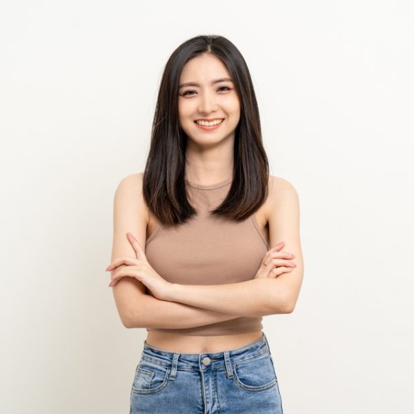 Beautiful,Smiling,Happy,Young,Asian,Woman,Age,Around,25,In